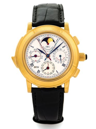IWC Destriero Scafusia Yellow Gold English