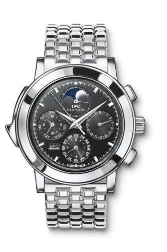 IWC Grande Complication 3770 Platinum Black English Bracelet