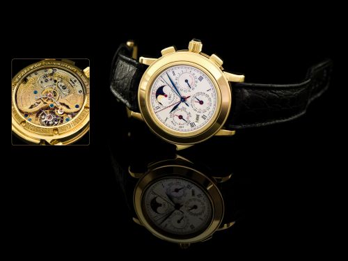 IWC Destriero Scafusia Yellow Gold German