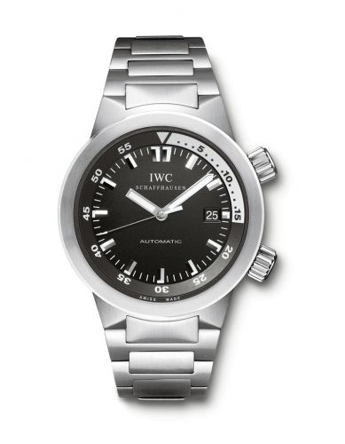 IWC Aquatimer Automatic Stainless Steel Black Bracelet