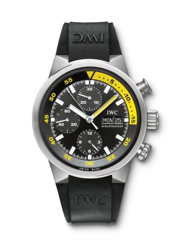 IWC Aquatimer Chrono-Automatic Titanium Black Rubber