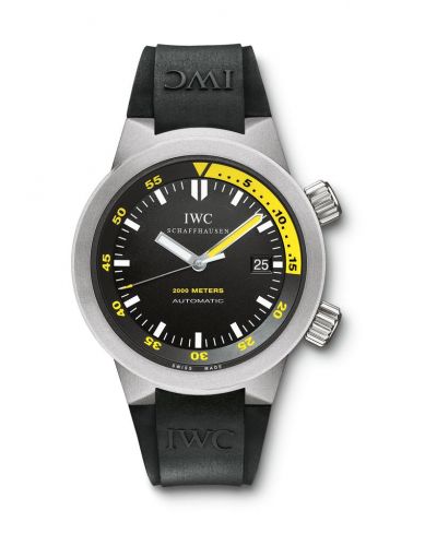 IWC Aquatimer 2000 Titanium Black Rubber