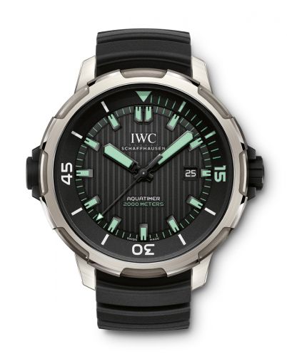 IWC Aquatimer Automatic 2000 Titanium Black Rubber