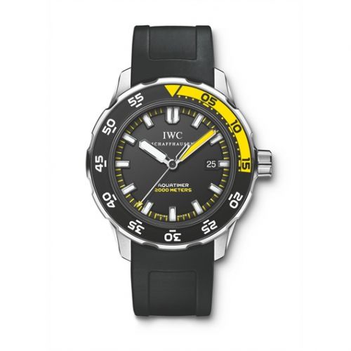 IWC Aquatimer 2000 Stainless Steel Black Rubber