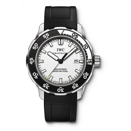 IWC Aquatimer 2000 Stainless Steel White Rubber