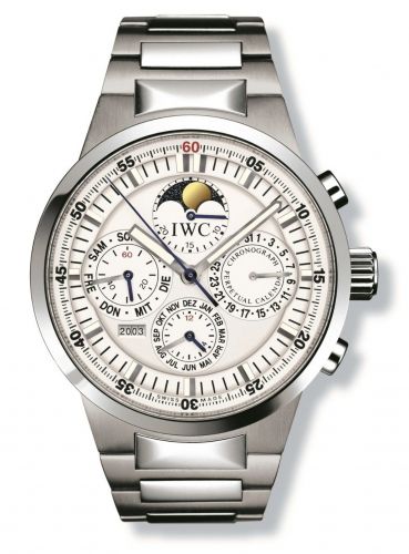 IWC GST Perpetual Calendar Stainless Steel White English