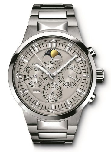 IWC GST Perpetual Calendar Stainless Steel Grey French