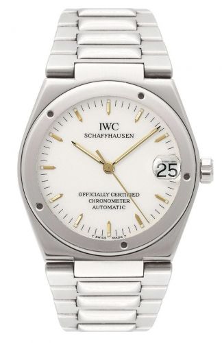 IWC Ingenieur SL Chronometer Stainless Steel White Bracelet