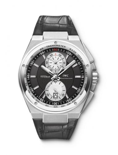 IWC Big Ingenieur Chronograph Steel Black Strap