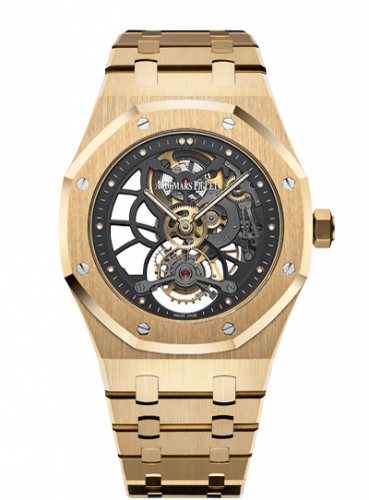 Audemars Piguet Royal Oak Ultra Thin Tourbillon Openworked Yellow Gold Boutique Edition