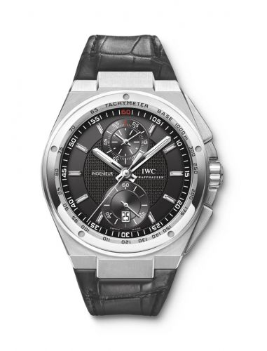 IWC Big Ingenieur Chronograph Stainless Steel Black Strap
