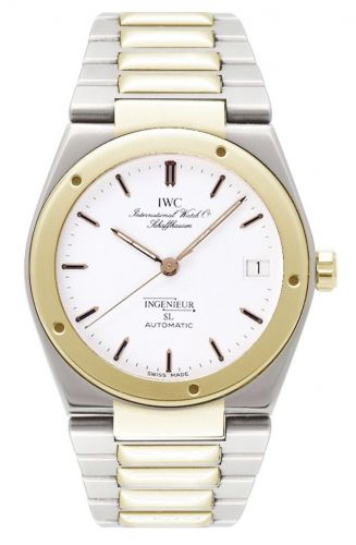 IWC Ingenieur SL Automatic Stainless Steel Yellow Gold White Bracelet