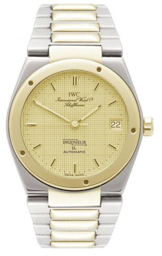 IWC Ingenieur SL Automatic Stainless Steel Yellow Gold Champagne Bracelet