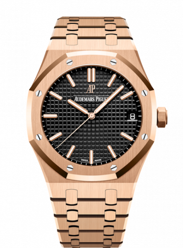Audemars Piguet Royal Oak 15500 Pink Gold Black