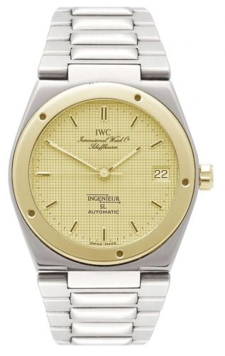 IWC Ingenieur SL Automatic Stainless Steel Yellow Gold Champagne Bracelet