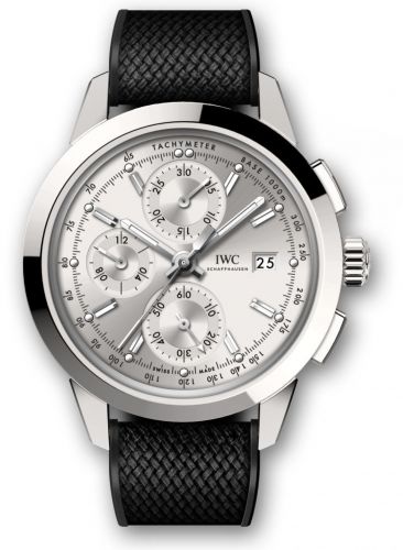 IWC Ingenieur Chronograph Custom Stainless Steel Silver-Rhodium Rubber