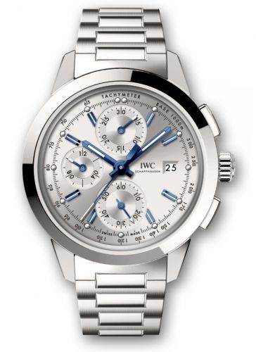 IWC Ingenieur Chronograph Custom Stainless Steel Silver-Blue Bracelet