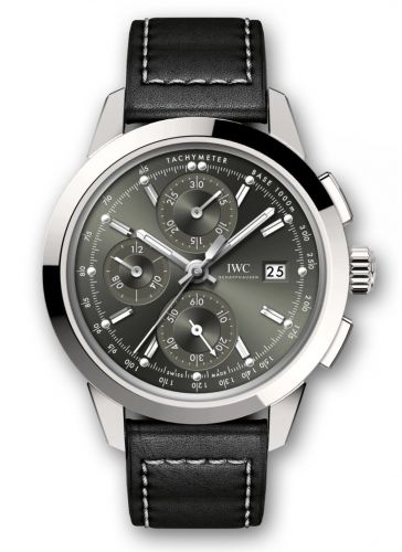 IWC Ingenieur Chronograph Custom Stainless Steel Green-Rhodium Calf