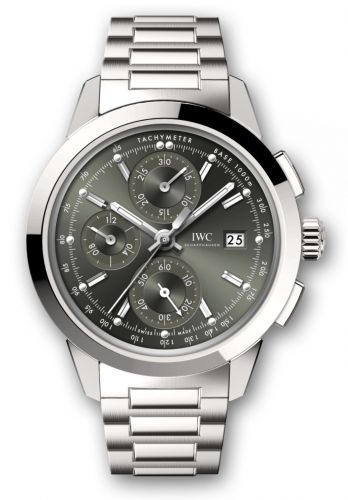 IWC Ingenieur Chronograph Custom Stainless Steel Green-Rhodium Bracelet