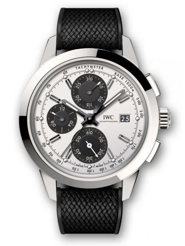 IWC Ingenieur Chronograph Custom Stainless Steel Silver-Black-Black Rubber