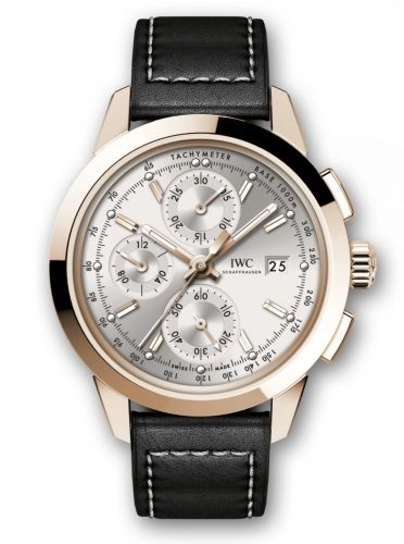 IWC Ingenieur Chronograph Custom Red Gold Silver-Gold Calf