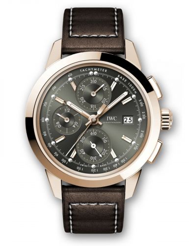 IWC Ingenieur Chronograph Custom Red Gold Green-Gold Calf