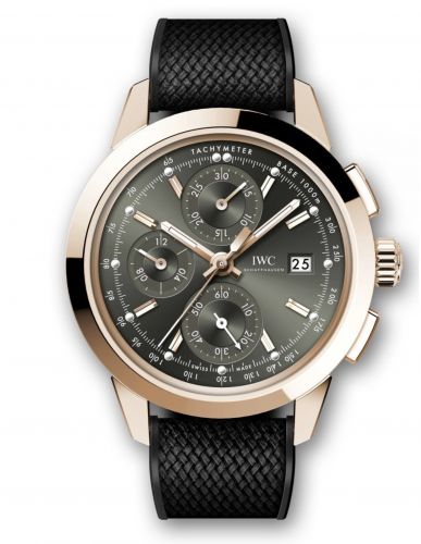 IWC Ingenieur Chronograph Custom Red Gold Green-Gold Rubber