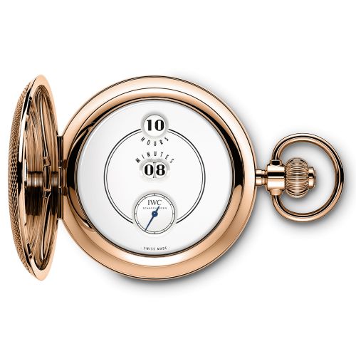IWC Tribute to Pallweber Pocket Watch Edition 150 Years vRed Gold