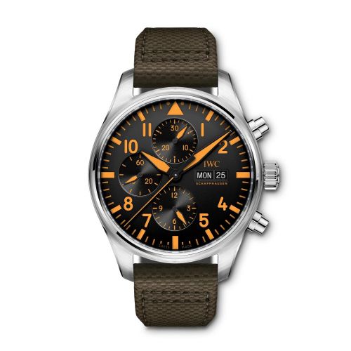 IWC Pilot's Watch Chronograph Orange Storm