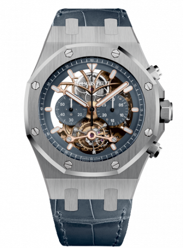 Audemars Piguet Royal Oak Tourbillon Chronograph Openworked Platinum