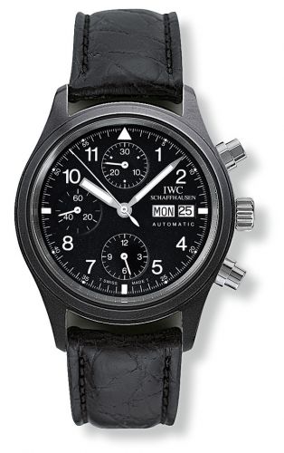 IWC Pilot's Watch Chronograph Ceramic English Strap