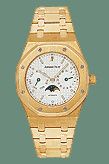 Audemars Piguet Royal Oak 25594 Moon Phase Yellow Gold White