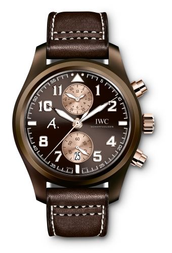 IWC Pilot's Watch Chronograph Edition Antoine De Saint Exupery Edition The Last Flight Red Gold