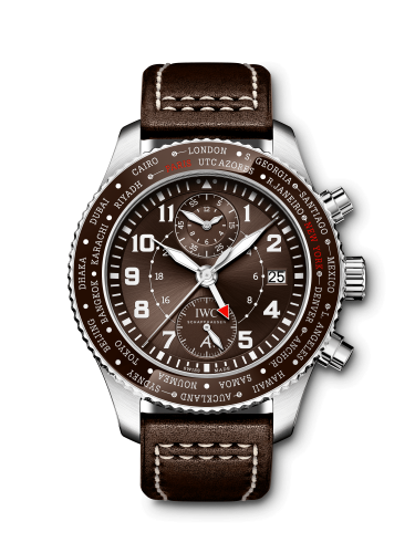 IWC Pilot’s Watch Timezoner Chronograph 80 Years Flight to New York