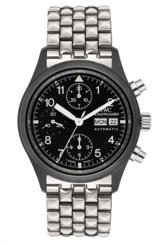 IWC Pilot's Watch Chronograph Ceramic German Bracelet