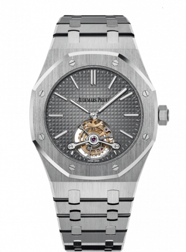 Audemars Piguet Royal Oak Ultra Thin Tourbillon Platinum Grey