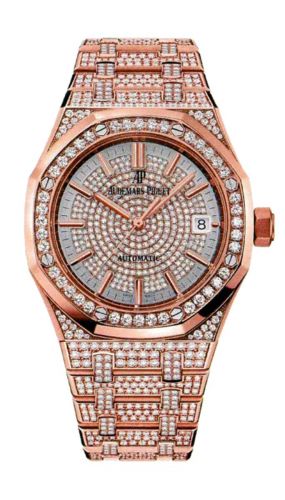 Audemars Piguet Royal Oak 15452 Selfwinding Pink Gold Diamond