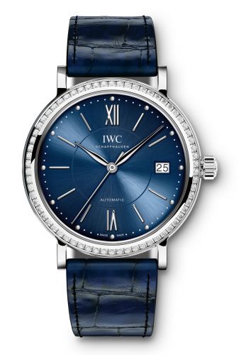 IWC Portofino Automatic 37 Stainless Steel Diamond Blue