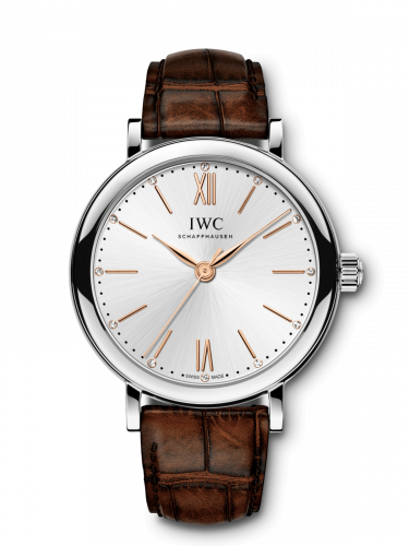 IWC Portofino 34 Stainless Steel Silver Santoni