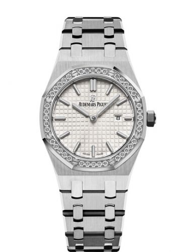 Audemars Piguet Royal Oak 67651 Quartz Stainless Steel Silver Bracelet