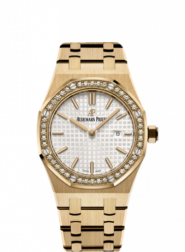 Audemars Piguet Royal Oak 67651 Quartz Yellow Gold Silver