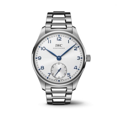 IWC Portugieser Automatic 40 Stainless Steel Silver - Blue Bracelet