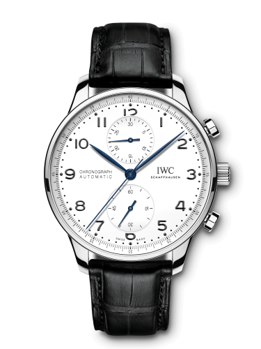 IWC Portugieser Chronograph "150 Years" Stainless Steel White