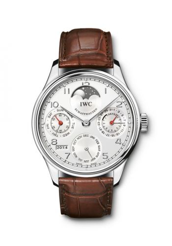 IWC Portugieser Perpetual Calendar 5023 Stainless Steel Silver