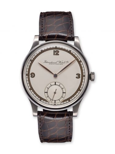 IWC Portugieser 325 Silver Art Deco Feuille