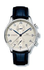 IWC Portugieser Chrono-Automatic Platinum Silver
