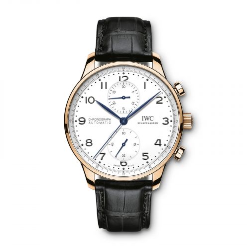 IWC Portugieser Chronograph "150 Years" Red Gold White