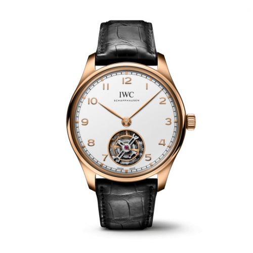 IWC Portugieser Hand-Wound Tourbillon Armor Gold Silver