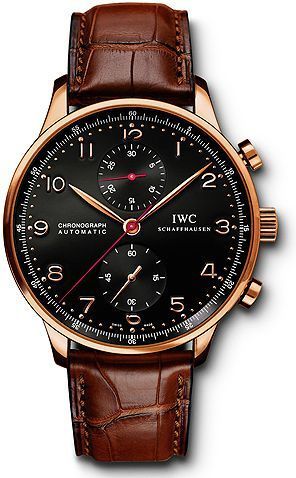 IWC Portuguese Chrono-Automatic Rose Gold Concours Reine Elisabeth 2008