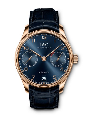 IWC Portugieser Automatic 5007 Red Gold Blue Boutique Edition
